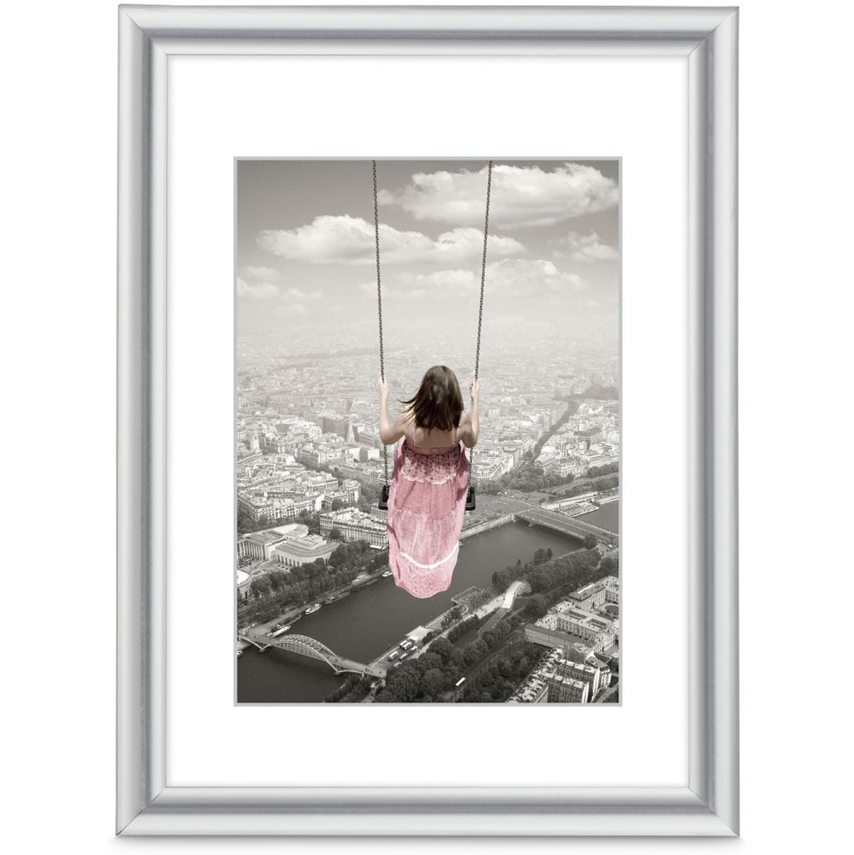 Hama Plastic Frame Swing Silver 15 X 20 cm