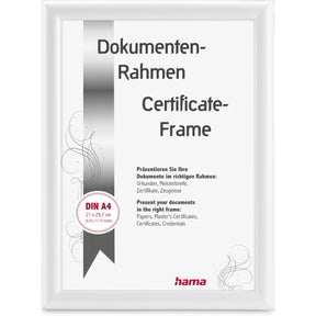 Hama Plastic Frame Swing White 21 X 29.7 cm DIN A4