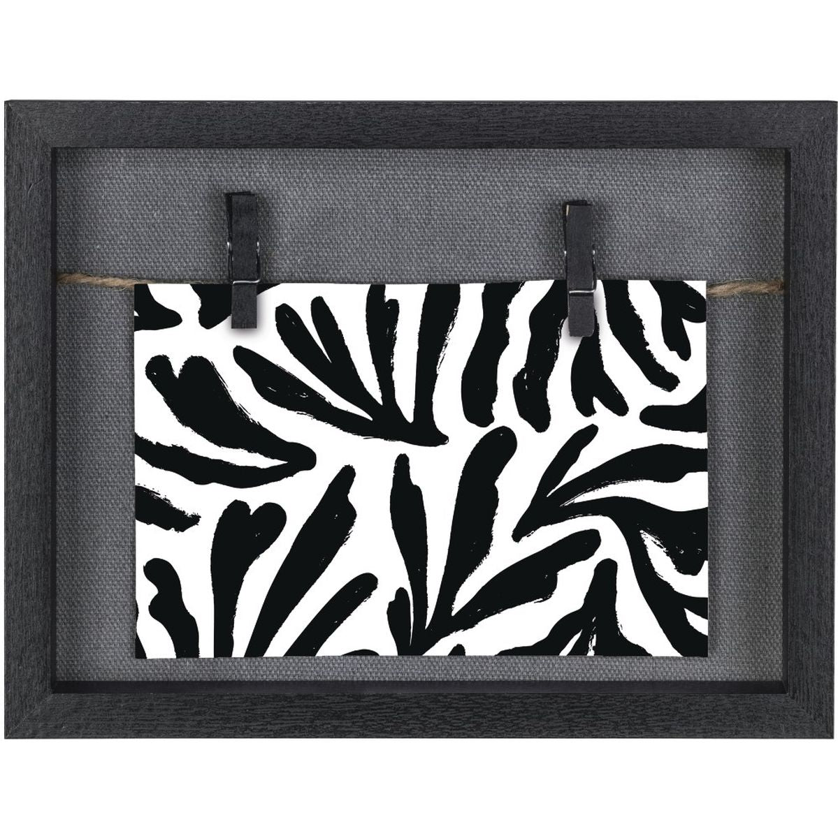 Hama Photo Frame Muro w/ Cord EN Clamps Black 16.5 X 21.5 cm
