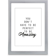 Hama Plastic Frame Chiaro Silver 40 X 60 cm