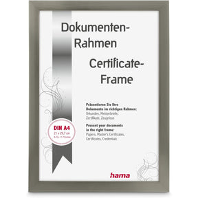 Hama Plastic Frame Chiaro Steel 21 X 29.7 cm DIN A4