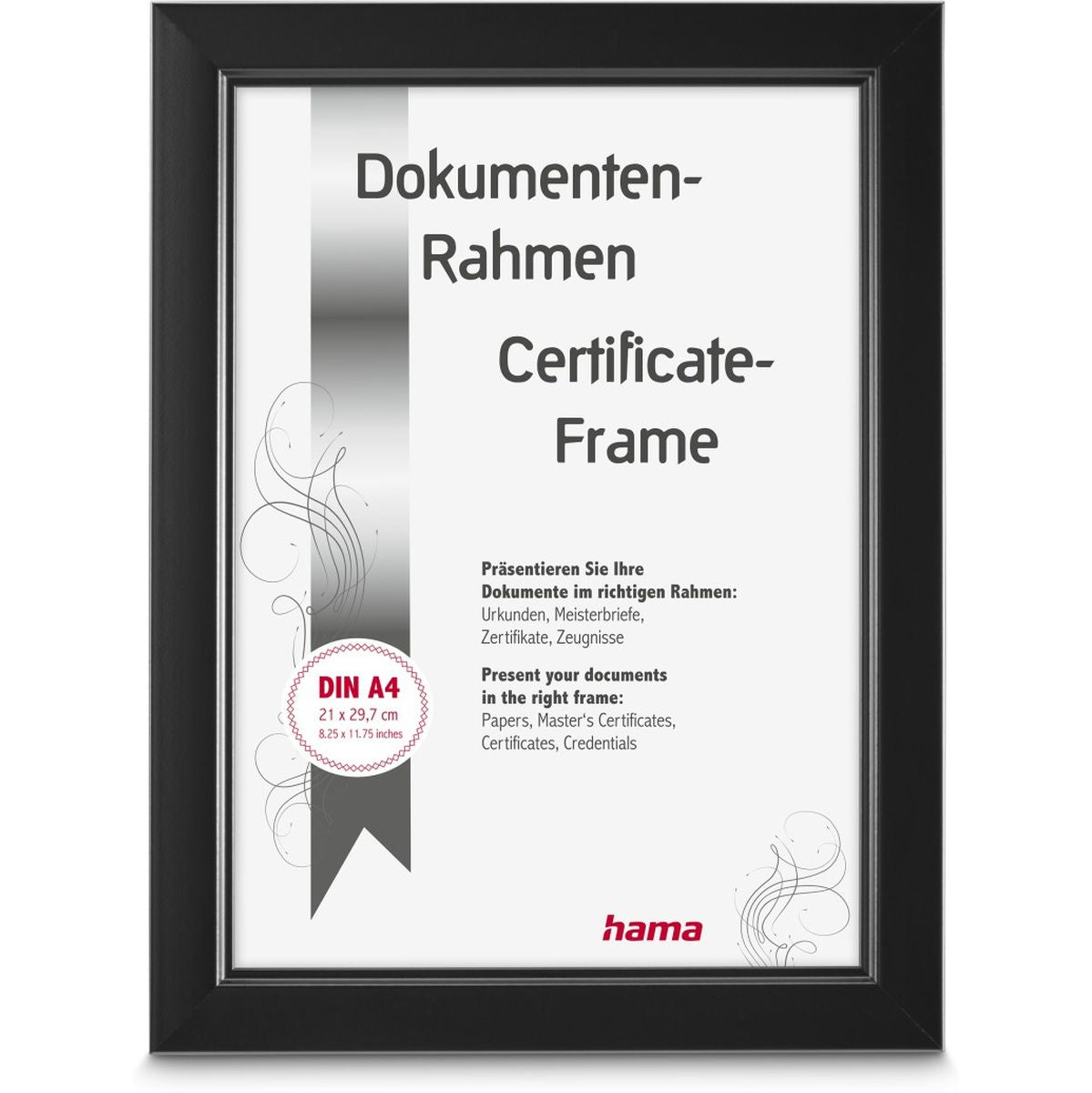 Hama Plastic Frame Chill Black 21 X 29.7 cm DIN A4