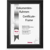 Hama Plastic Frame Chill Black 21 X 29.7 cm DIN A4