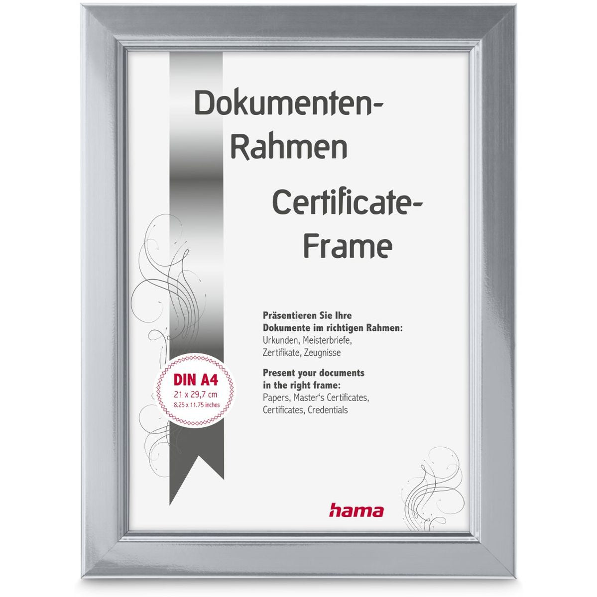 Hama Plastic Frame Chill Silver 21 X 29.7 cm DIN A4
