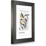 Hama Plastic Frame Flora Contrast Grey 13 X 18 cm - image 2 of 2