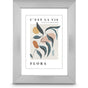 Hama Plastic Frame Flora Silver 10 X 15 cm