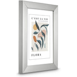 Hama Plastic Frame Flora Silver 30 X 40 cm - image 2 of 2