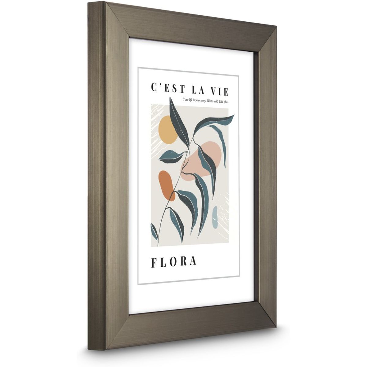 Hama Plastic Frame Flora Steel 13 X 18 cm - image 2 of 2
