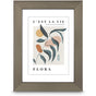 Hama Plastic Frame Flora Steel 30 X 40 cm