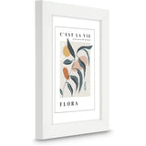 Hama Plastic Frame Flora White 13 X 18 cm - image 2 of 2
