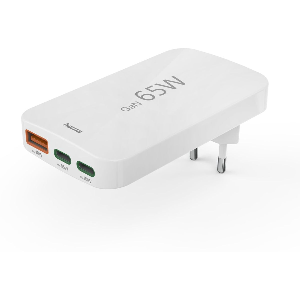 Hama Universal-USB-C-Notebook Power Flat GaN PD 5-20V/65W
