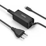 Hama Universal USB-C-Notebook-Netadapter Gan Power Delivery (PD) 5-20V/45W - image 2 of 4