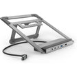 Hama USB-C-Dockingstation CONNECT2OFFICE Stand Notebook-Houder 12 Ports