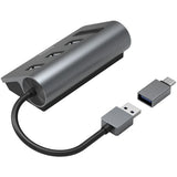 Hama OTG-Hub/Card Reader 5-Port 3X USB-A SD MicroSD w/ USB-C-Adapter - image 2 of 3