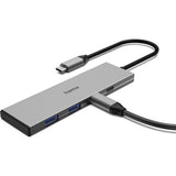 Hama USB-C-Hub 4 Ports 2X USB-A 2X USB-C USB 3.2 GEN2 10 GBIT/s PD Alu - image 4 of 4