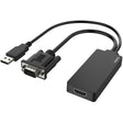 Hama VGA + USB Plug - HDMI-Connection FullHD 1080p