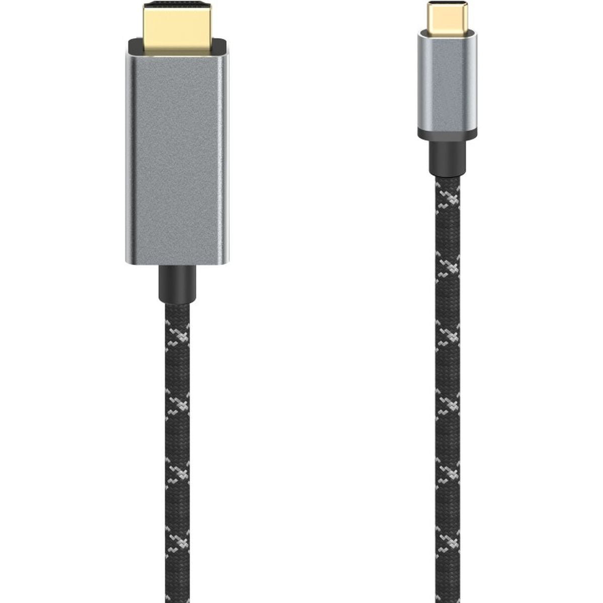 Hama Video-Cable USB-C-Plug - HDMI-Plug UltraHD 8K@60Hz Alu 1.50 M - image 2 of 2