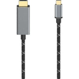 Hama Video-Cable USB-C-Plug - HDMI-Plug UltraHD 8K@60Hz Alu 1.50 M - image 2 of 2