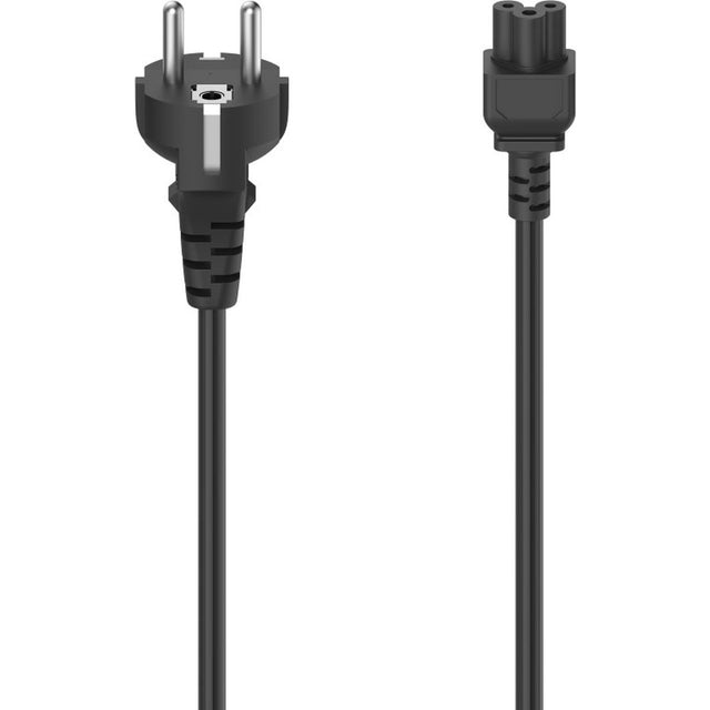 Hama Cord Grounded Plug 3 Polig Mickey - Shuko 1.5m Black
