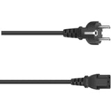 Hama Power Cord 3 Polig - Shuko 1.5 Meter Black - image 2 of 2