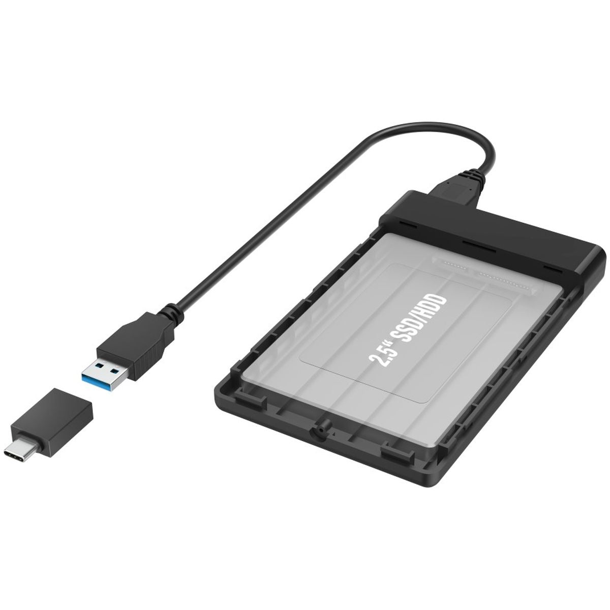 Hama USB-Case For 2.5 SSD-And HDD-Discs - image 2 of 3