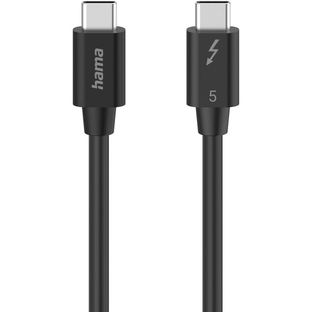 Hama Thunderbolt-5-Cable USB-C 80 GBIT/s 5 A 240 W UltraHD 8K 1.00 M