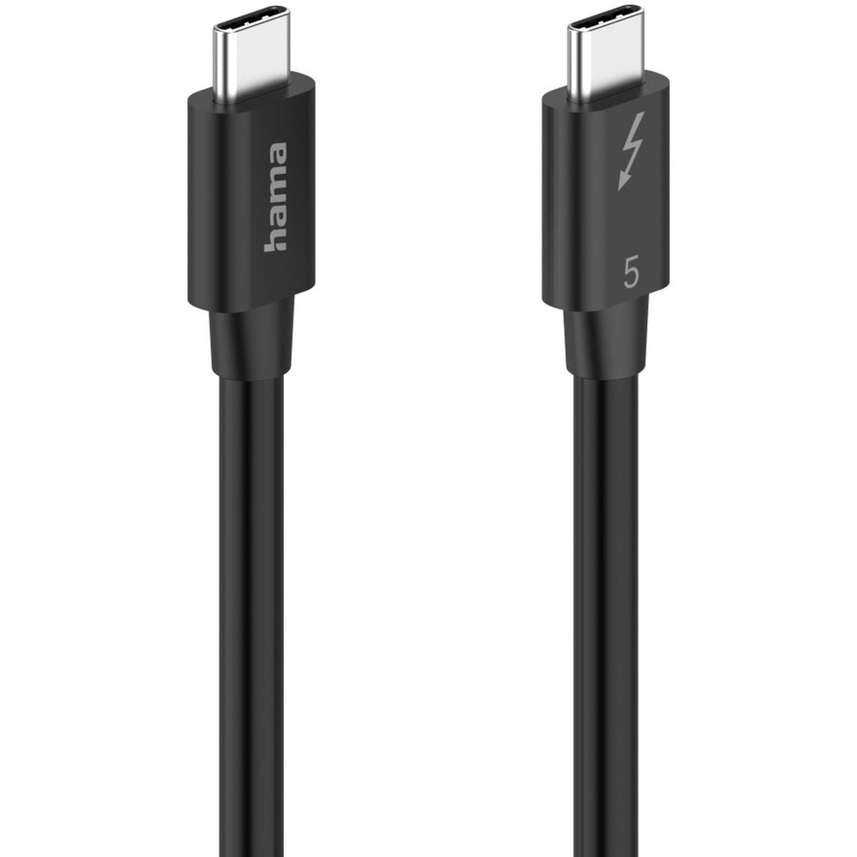Hama Thunderbolt-5-Cable USB-C 80 GBIT/s 5 A 240 W UltraHD 8K 1.00 M - image 2 of 2