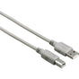 Hama USB 2.0 Verbindingskabel Type A/B 1.5 Meter