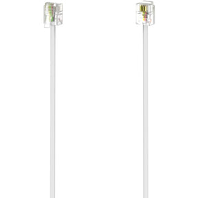 Hama Modulaire Cable Plug 6P4C - Plug 6P4C 6 M White