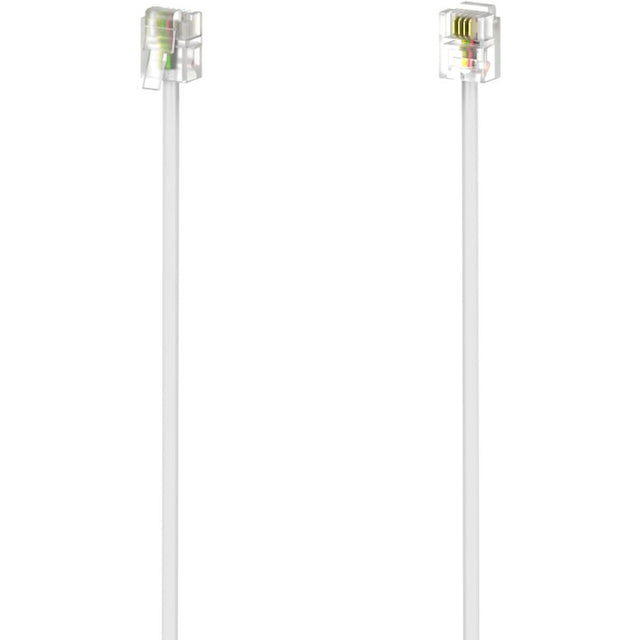 Hama Modulaire Cable Plug 6P4C - Plug 6P4C 10 M White