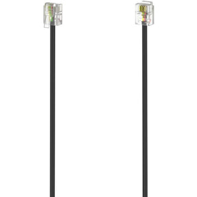 Hama Modulaire Cable Plug 6P4C - Plug 6P4C 6 M Black