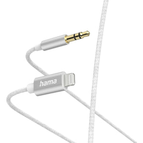 Hama Audio Cable Lightning - 3.5mm Jack 1m White