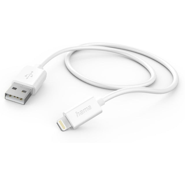 Hama USB-Cable USB-A To Lightning 1 M White