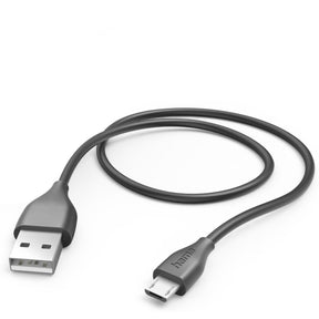 Hama USB-Cable USB-A To Micro-USB 1.5 M Black