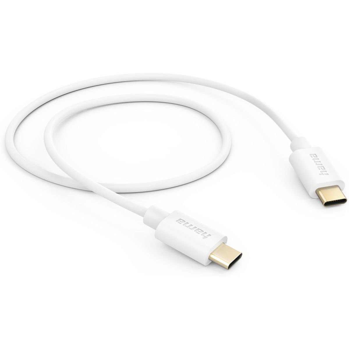 Hama Charging Cable USB-C - USB-C 1 M White - image 2 of 3