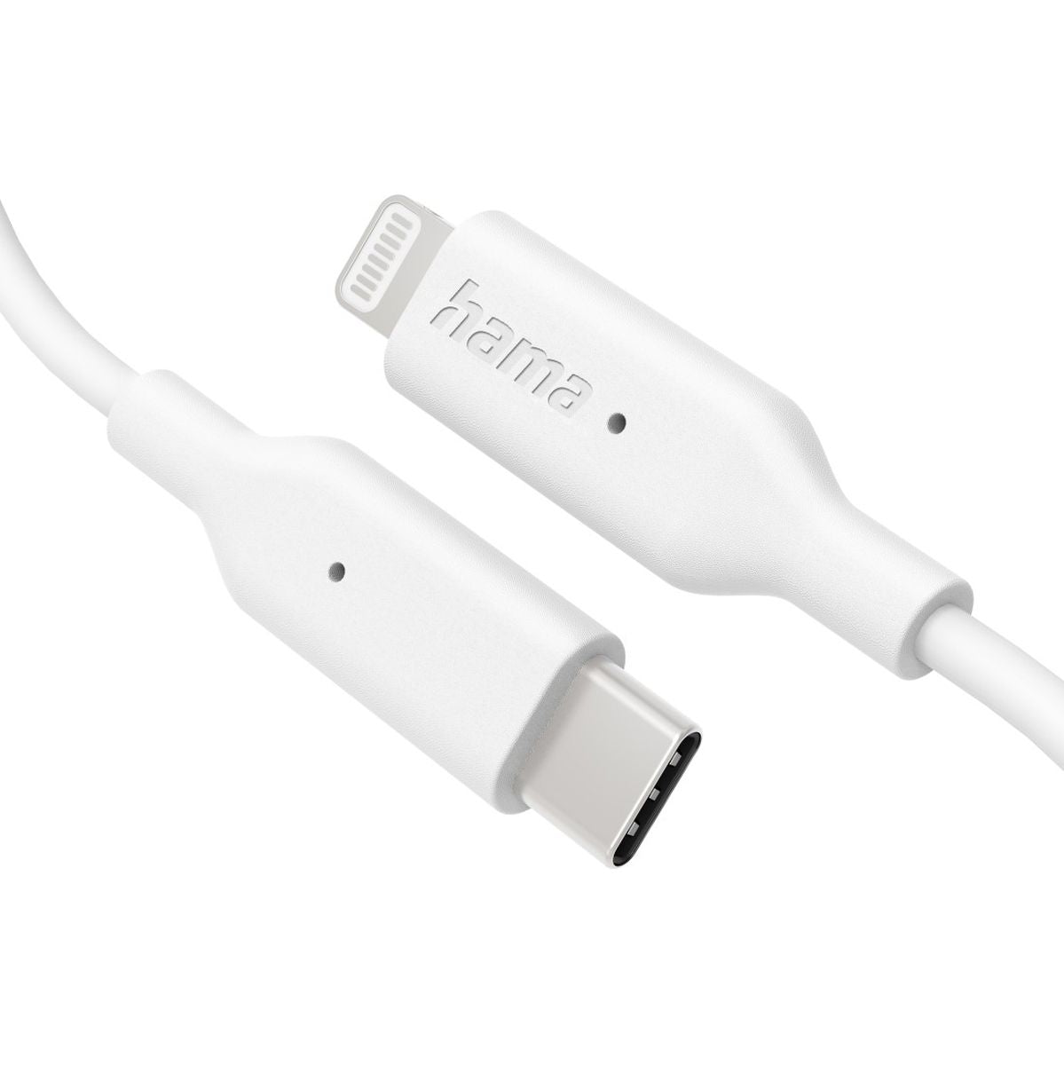 Hama USB-Cable USB-C To Lightning 1 M White - image 2 of 3