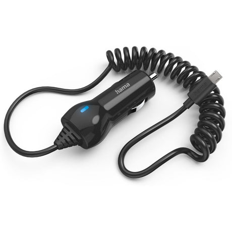 Hama Car Charger Micro USB 1.2A Black - image 2 of 3