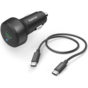 Hama Car Charger Kit USB-C 25 Watt Black