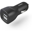 Hama Auto-Charger 2X USB 12W Black