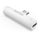 Hama Audio-Adapter.usb-C Oplaadfunctie.3.5mm Jack.pd White