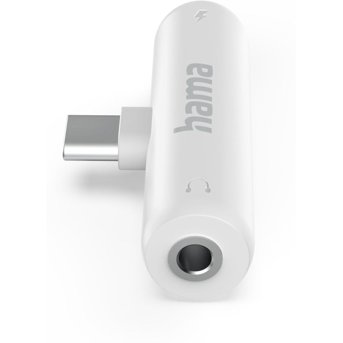 Hama Audio-Adapter.usb-C Oplaadfunctie.3.5mm Jack.pd White - image 4 of 4