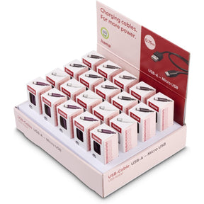 Hama Charging Cable USB-A - Micro-USB 0.75 M 20 PCs In Display