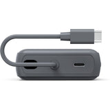 Hama Power Pack Travel w/ Cable 10000mAh 2 Uitgangen: 2X USB-C Anthracite - image 2 of 3