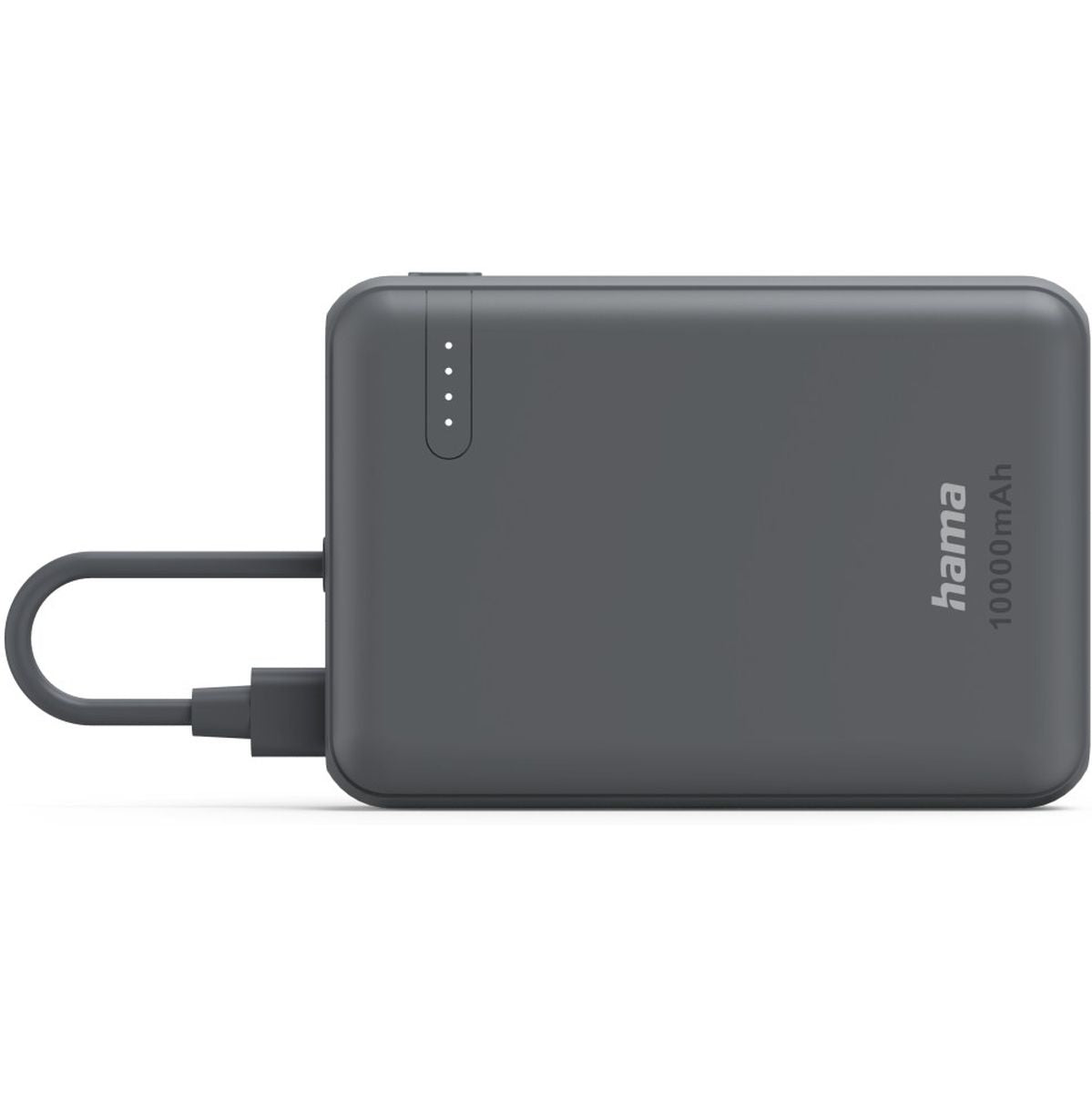 Hama Power Pack Travel w/ Cable 10000mAh 2 Uitgangen: 2X USB-C Anthracite - image 3 of 3
