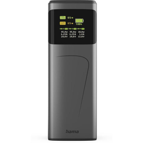 Hama Power Pack High Power 65 W 20000 mAh 2X USB-C USB-A ... - image 3 of 3
