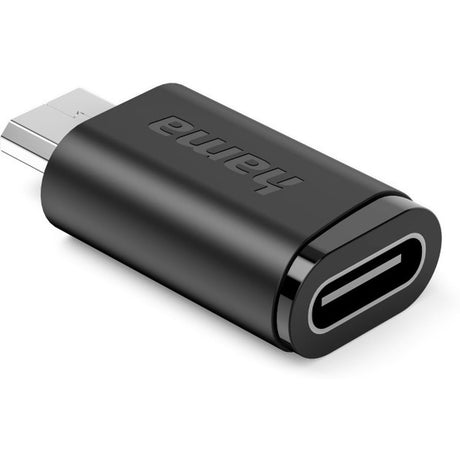 Hama Adapter USB-C-Plug - Micro-USB-Plug 3 PCs Black - image 2 of 3
