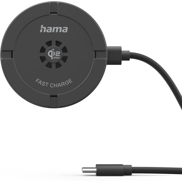 Hama Wireless QI2 25W-Charger Cooling Oplaadpad 25 W Black