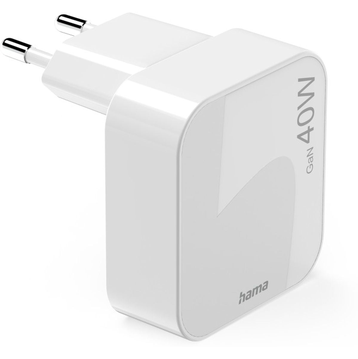 Hama Fast Charger Gan 1X USB-C Collapsible Mini-Charger PD 40 W White - image 2 of 5