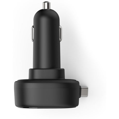 Hama Auto-Fast Charger 2X USB-C Uittrekbare Charging Cable PD 30 W Black - image 4 of 5