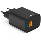 Hama Fast Charger 1X USB-A 1X USB-C PD 30 W Black - image 2 of 5